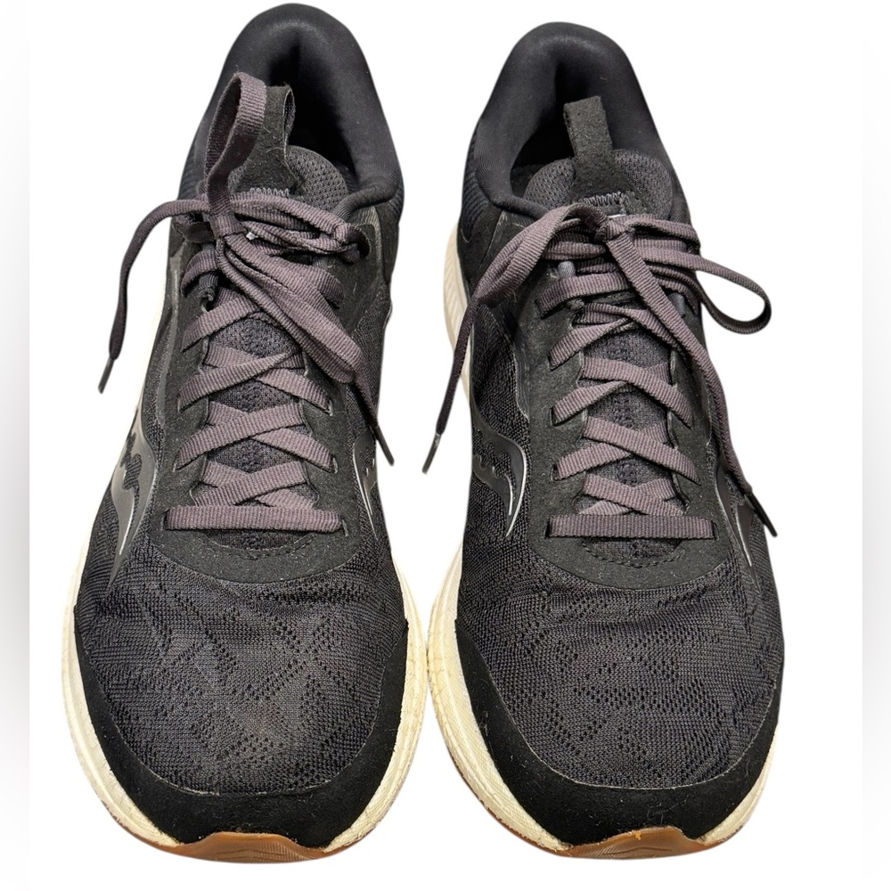 Saucony Women's Lightweight Black Freedom 5 Athletic Sneakers, Size 11 - Picture 3 of 11